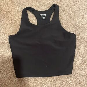 Old navy crop top black size small